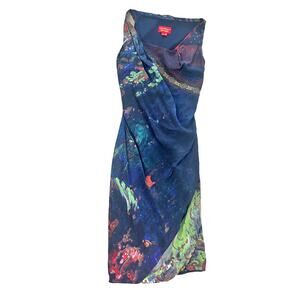 VIVIENNE WESTWOOD RED LABEL Abstract Art Dress Art To Wear Dress. Size 2 Size S